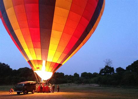hot air balloon safari kenya